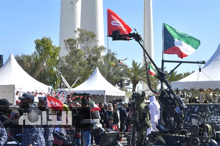 ‏تجمعات تحت أبراج الكويت