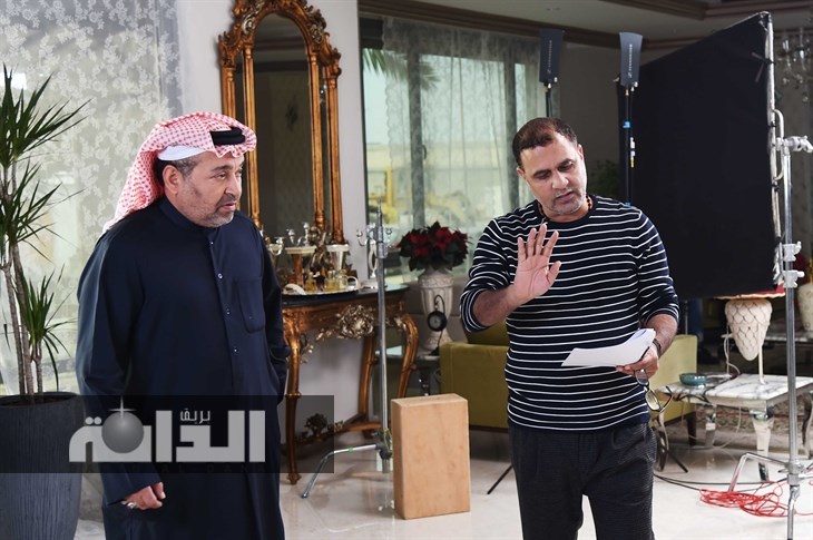 المخرج محمد القفاص يوجه الفنان محمد العجيمي