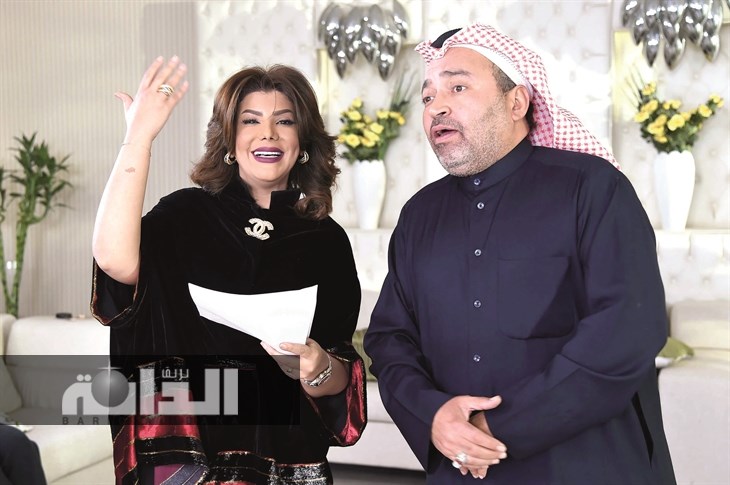 الهام الفضالة ومحمد العجيمي