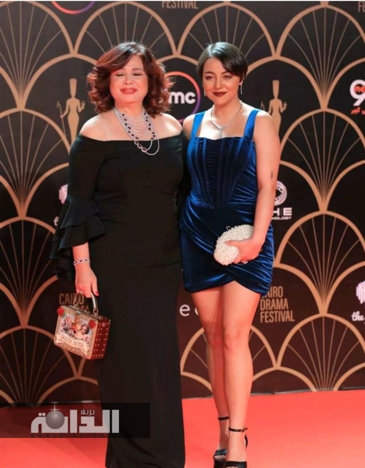 الهام شاهين وابنت شقيقتها الهام