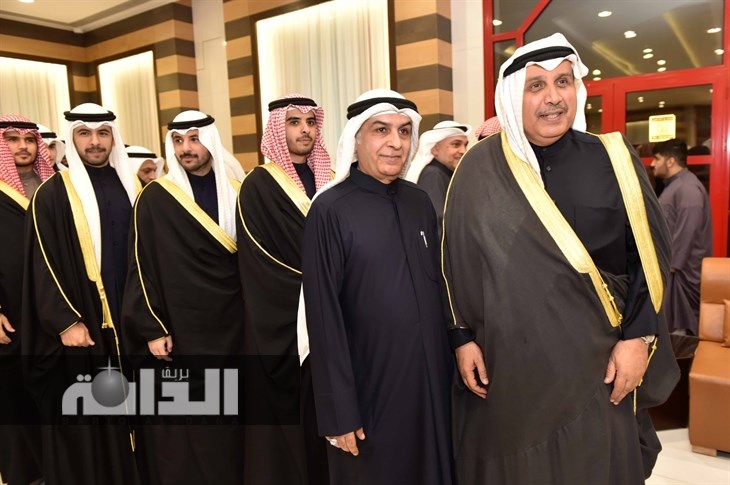 الشيخ حمد جابر العلي الصباح مهنئا 