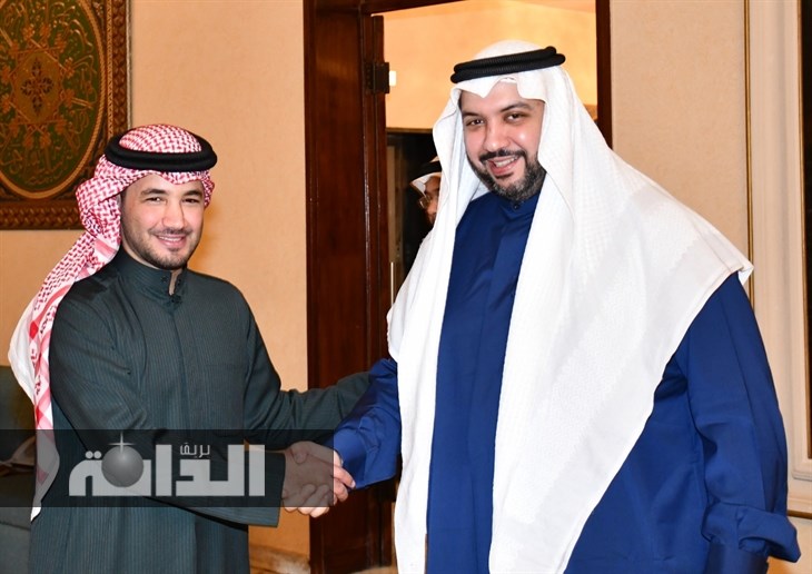 الشيخ مبارك والكابتن حمد