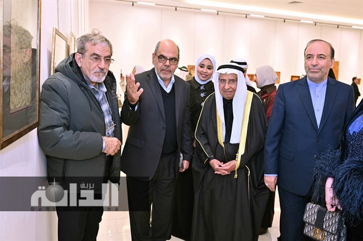جولة على اعمال الخطاط مهدي عطريان