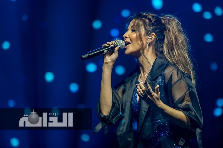 نانسي عجرم في حفل الأسبوع الخامس في موسم الجيمرز