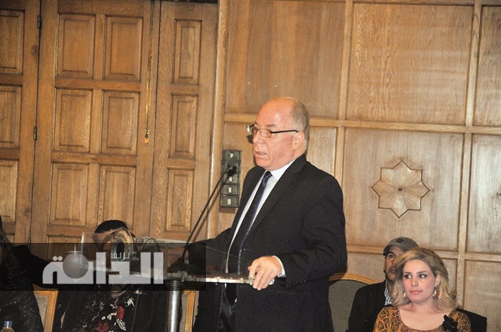 حلمي نمنم يلقي كلمته