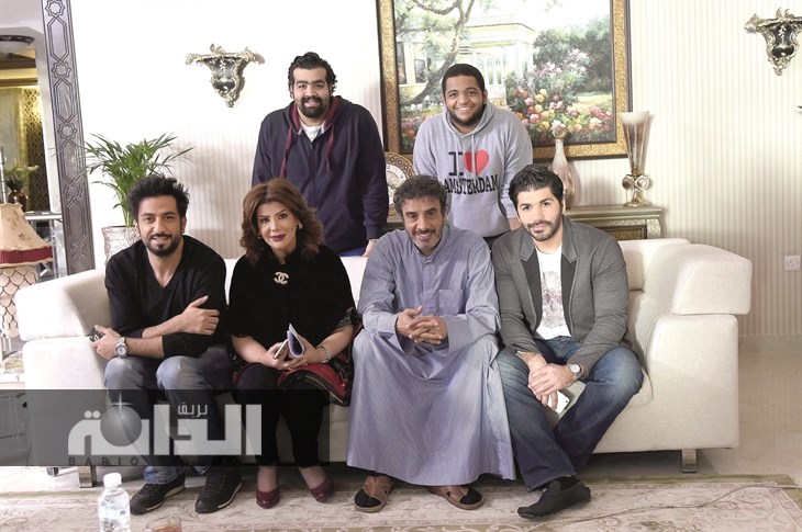 نجوم مسلسل مسا  فات